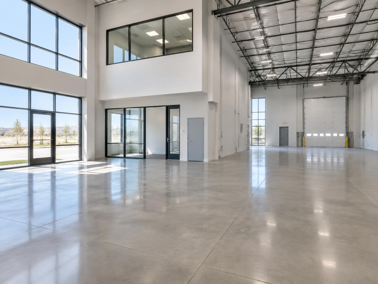 Interieur van een moderne bedrijfsruimte